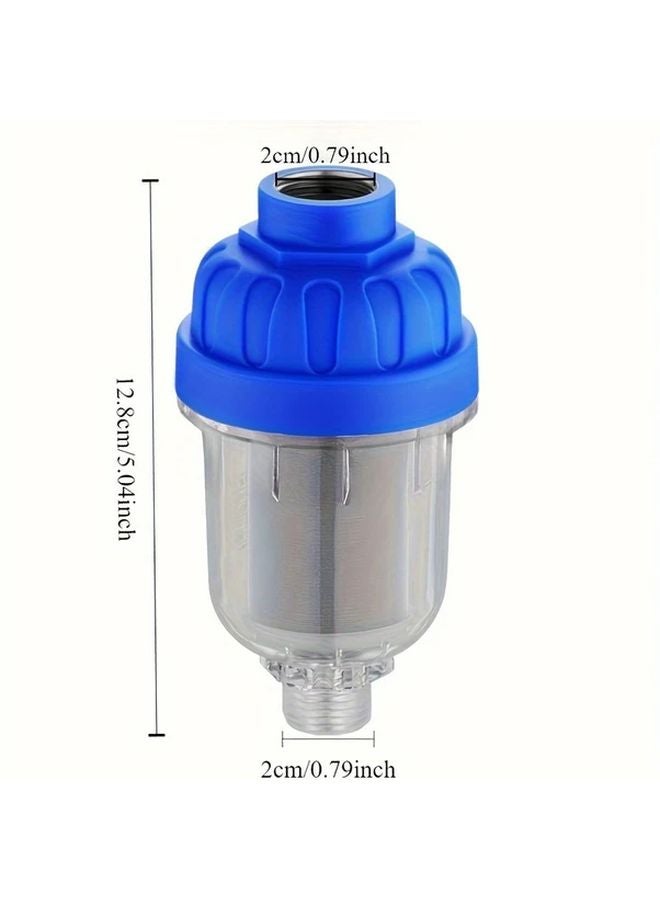 Heavy Duty Garden Hose Filter With Transparent Window 1pc Tool Free Installation - Image 3